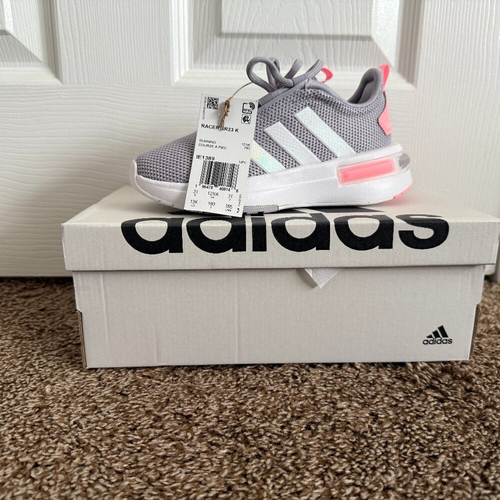 Kids Adidas gray sneakers // Size 13 // NWT